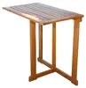 Balkontisch Akazie 45 x 60 cm klappbar ALEXA Produktbild-Vorschau 3