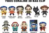 Coraline 3D PVC-Taschenanhänger Series 1 Display (24) Produktbild-Vorschau 1