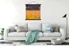 MuchoWow® Textilposter Blumen - Hell - Rosa 120x120 cm mit Produktbild-Vorschau 3