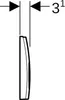 A diagram showing a side view of a product with measurement indicators. Anteprima dell’immagine prodotto
