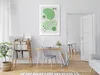 Vliesstoff Leinwandbild - Green Aesthetics of Monstera (1 Produktbild-Vorschau 2