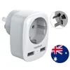 TESSAN Adapter Australien, 3 in 1 Reiseadapter Australien Produktbild-Vorschau 1