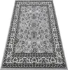 A gray rug with a traditional pattern is shown from a slightly elevated angle against a white background. Produktbild-Vorschau