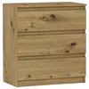 Komoda 70 cm 3 zásuvky skříňka FRAMIRE R-3 artisan Náhled obrázku produktu 3