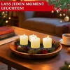 4 Stück Kerzenständer, Kerzenhalter Adventskranz Produktbild-Vorschau 2