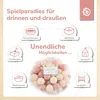 Bieco Bälle für Bällebad Dreamy Flowers | 100 Stück | Bunte Produktbild-Vorschau 7