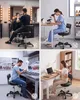 SONGMICS Rollhocker, höhenverstellbar, Hocker mit Produktbild-Vorschau 3