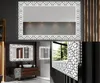 Artforma Dekorativer Spiegel mit LED-Beleuchtung 70x80 cm - Produktbild-Vorschau 4