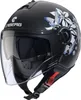 Caberg Riviera V4 X Mia Jethelm, schwarz matt/grau/weiß, M Produktbild-Vorschau 1