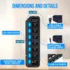 Strex USB 3.0 Hub 7 Ports - USB Splitter - USB Verteiler - Produktbild-Vorschau 15