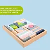 EverEarth Stylische Bauklötze Pastell aus Holz – Modernes Produktbild-Vorschau 4