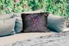 MuchoWow® Outdoor Kissen - Blume - Lila - Blau - Makro - Produktbild-Vorschau 2