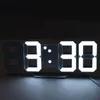 Moderne digitale 3D LED-Tisch- & Wanduhr mit Wecker, Produktbild-Vorschau 7