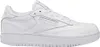 A studio shot of a white Reebok Club C Double sneaker against a white background. Produktbild-Vorschau