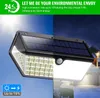 10 kusů solárních svítidel Senzor pohybu LED Zahradní lampa Náhled obrázku produktu 2