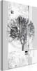 Italienischer Leinwand Leinwandbild - Silver Tree (1 Part) Produktbild-Vorschau 1