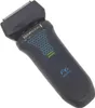 A close-up studio shot of a black electric razor against a white background. Anteprima dell’immagine prodotto