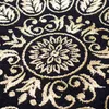 Tappeto moderno di design con motivo a meandro in oro nero Anteprima dell’immagine prodotto 3
