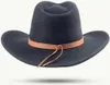 Scippis Western Bandit – 100% Wollhut mit Lederband Produktbild-Vorschau 2