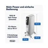 De’Longhi Dragon 4 TRD4 0615, Heizkörper, Flur, Weiß, Produktbild-Vorschau 3