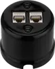 Prise réseau rétro CAT.7 2x I QR1 noir Voir les images du produit 1