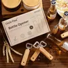 Gravierbare Flaschenöffner aus Holz, 16 Stück tragbare Produktbild-Vorschau 4