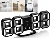 Collage of images showing a digital clock in different settings and close-ups. Produktbild-Vorschau