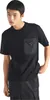 Prada T-Shirt mit Logo Applikation Schwarz Herren Produktbild-Vorschau 3