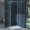 doporro Cabine de Douche Montage Réversible avec Portes Voir les images du produit 2
