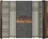 Forte NARAGO Kleiderschrank 270, rustikaler Produktbild-Vorschau 4