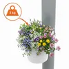 Vaso da fiori per tubo dell'acqua piovana - bianco - vaso Anteprima dell’immagine prodotto 4