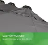 Leco Oval-Schirm anthrazit - Maße: 270 cm x 460 cm x 245 Produktbild-Vorschau 5