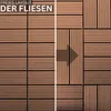 WPC Fliesen 30 x 30 cm Braun 1-5 qm Terrassenfliesen - Produktbild-Vorschau 3