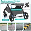 COSTWAY Passeggino 3in1, passeggino combinato con seduta e Anteprima dell’immagine prodotto 6