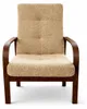 Fotel Nordic Comfort wypoczynkowy salon drewno orzech Podgląd zdjęcia produktu 2
