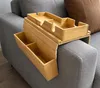 Sofa Armlehnen Tablett Holz - Armlehnen-Organizer mit Produktbild-Vorschau 2