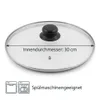 PRIMA DECO Glasdeckel Ø30 cm – Topfdeckel mit Produktbild-Vorschau 3