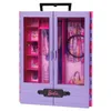 A Barbie doll closet playset is shown against a white background. Anteprima dell’immagine prodotto