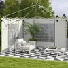Outsunny 2 Seitenteile Seitenwände für 3x3/3x6m Pavillon Produktbild-Vorschau 2