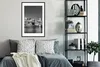 MuchoWow® Gerahmtes Poster New York - Brücke - Brooklyn - Produktbild-Vorschau 2
