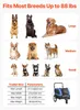 VEVOR hondenkar, geschikt voor honden tot 40 kg, 2-in-1 Productafbeelding-voorbeeld 3