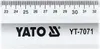 Yato YT-7071, intrekbare meetlint, aluminium, centimeters, Productafbeelding-voorbeeld 4