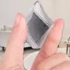 4x Filzgleiter mit Silikonkappen 30 × 30 mm, Produktbild-Vorschau 3