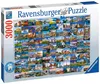 99 beautiful Places of Europe - Puzzle mit 3000 Teilen Produktbild-Vorschau 4