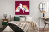 MuchoWow® Poster Eine Illustration von einem weißen Einhorn Produktbild-Vorschau 4