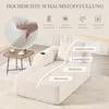 okwish Cord-Liegesessel Chaiselongue Relaxsofa mit Produktbild-Vorschau 4