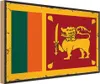vianmo Holzschild 30x40 cm Sri Lankas Retro Lanka Flagge Produktbild-Vorschau 1
