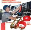Spanngurt Zurrgurte 5 Stück 8m 5t ( 2500 / 5000 daN, KG ) Produktbild-Vorschau 2
