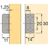 Hettich 30125, Stahl, 100 Stück(e) Produktbild-Vorschau 6