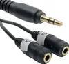 Y 3,5 mm Klinken Adapter Audio Splitter Kabel für Kopfhörer Produktbild-Vorschau 4